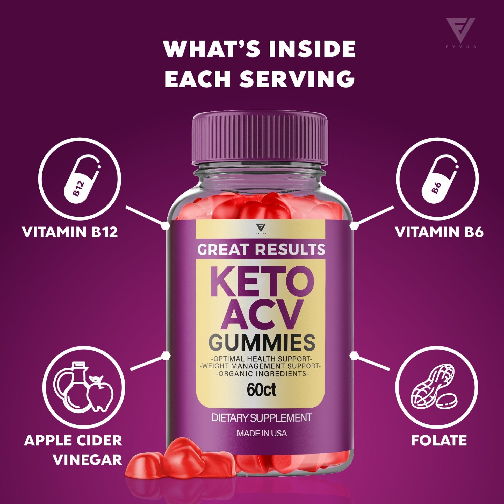 Great Results Keto ACV Gummies - Vitamin Place