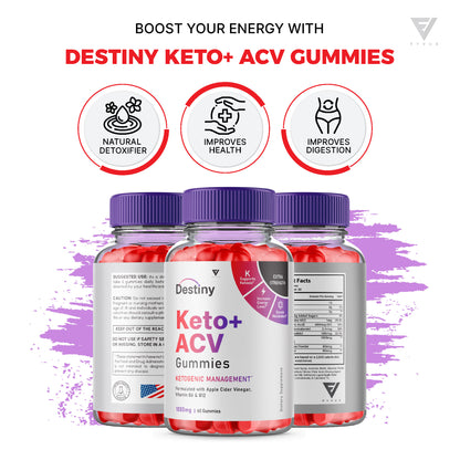 Destiny - Keto ACV Gummies