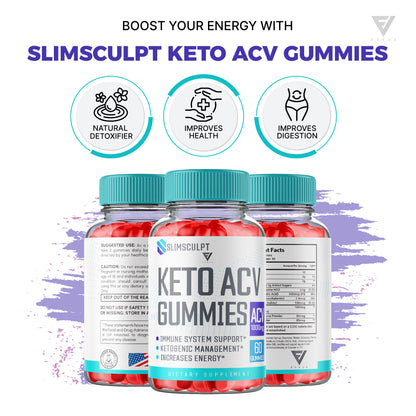SlimSculpt - Keto ACV Gummies