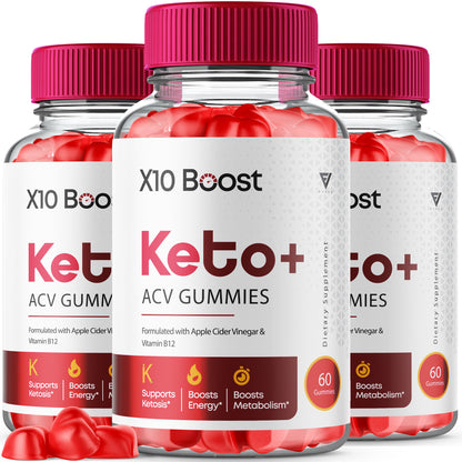 X10 Boost - Keto ACV Gummies