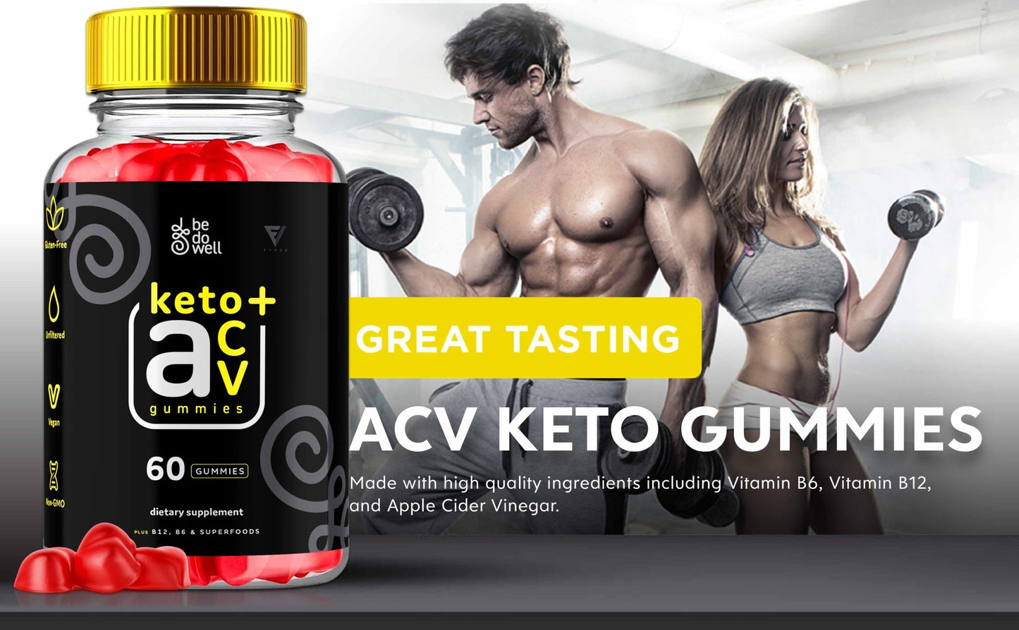 Be Do Well - Keto ACV Gummies - Vitamin Place
