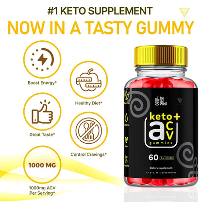 Be Do Well - Keto ACV Gummies - Vitamin Place
