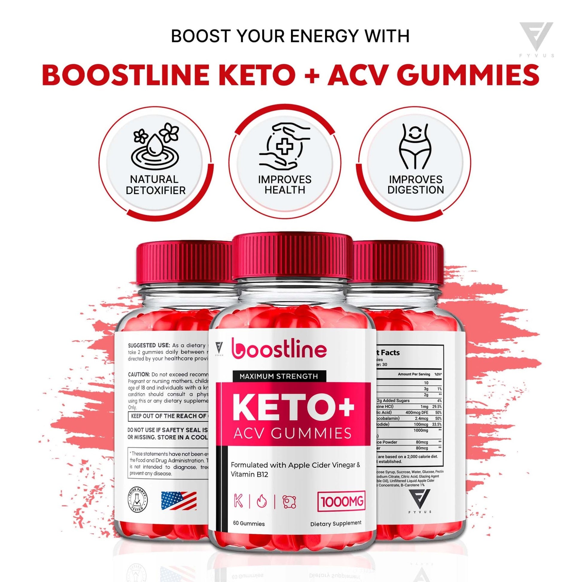Boostline - Keto ACV Gummies - Vitamin Place