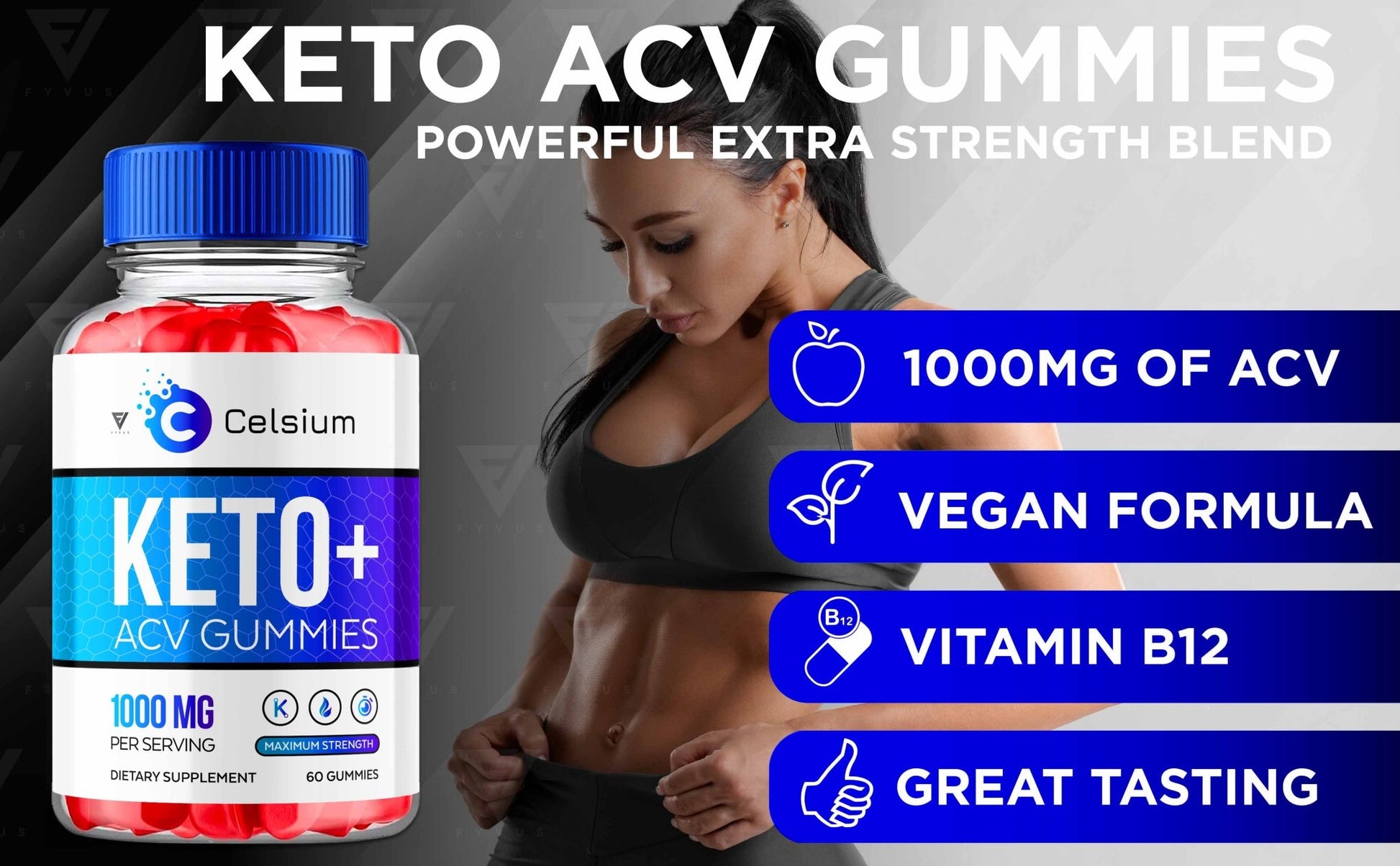 Celsium - Keto ACV Gummies - Vitamin Place