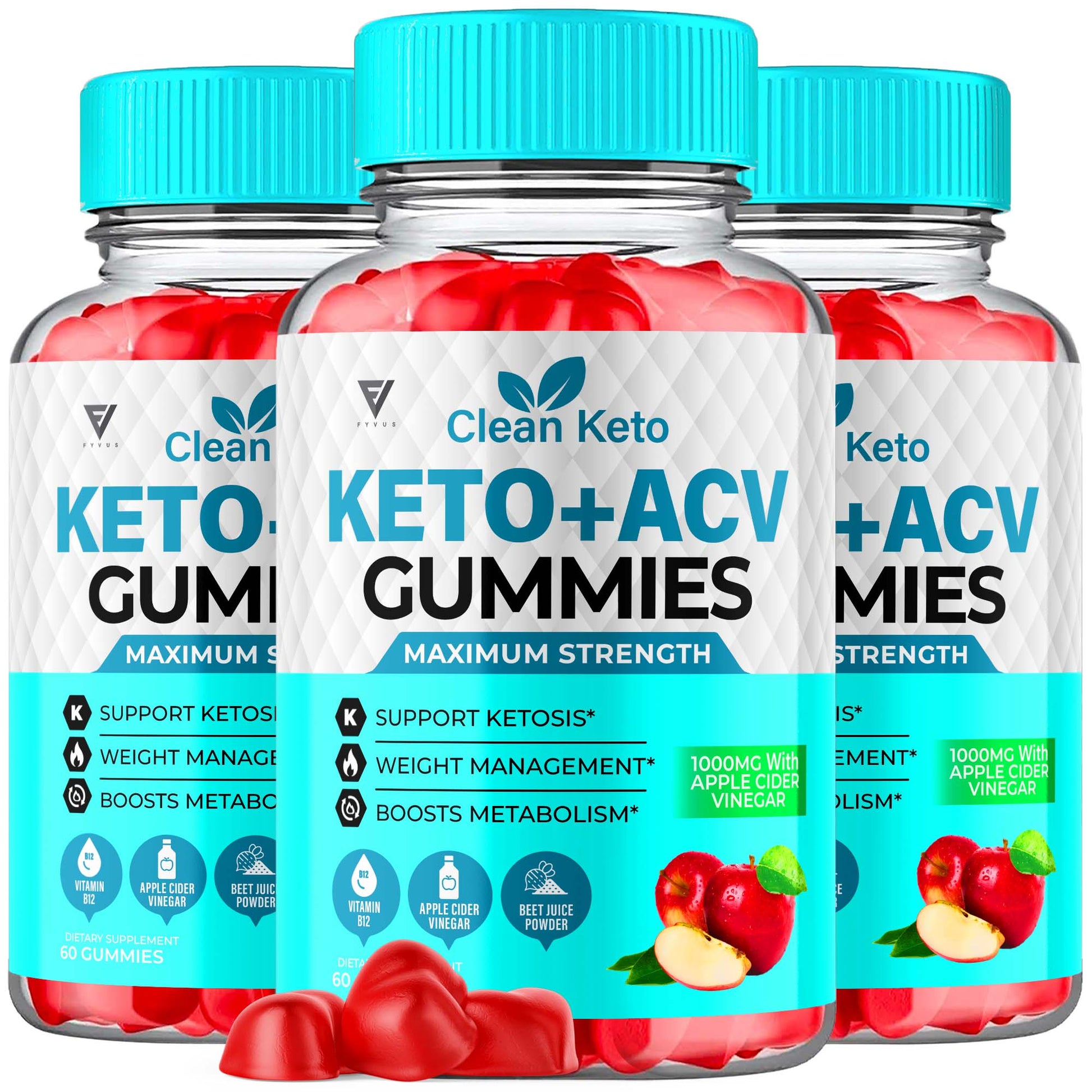 Clean Keto - Keto ACV Gummies - Vitamin Place