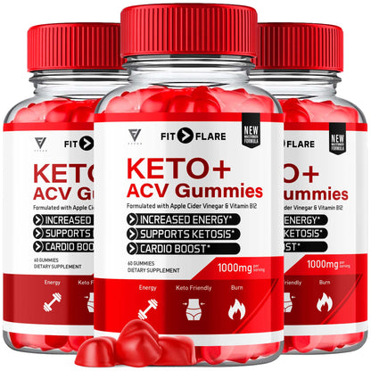 Fit Flare - Keto ACV Gummies - Vitamin Place