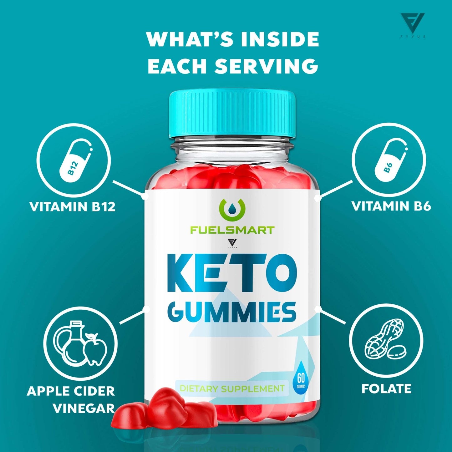 Fuelsmart - Keto ACV Gummies - Vitamin Place