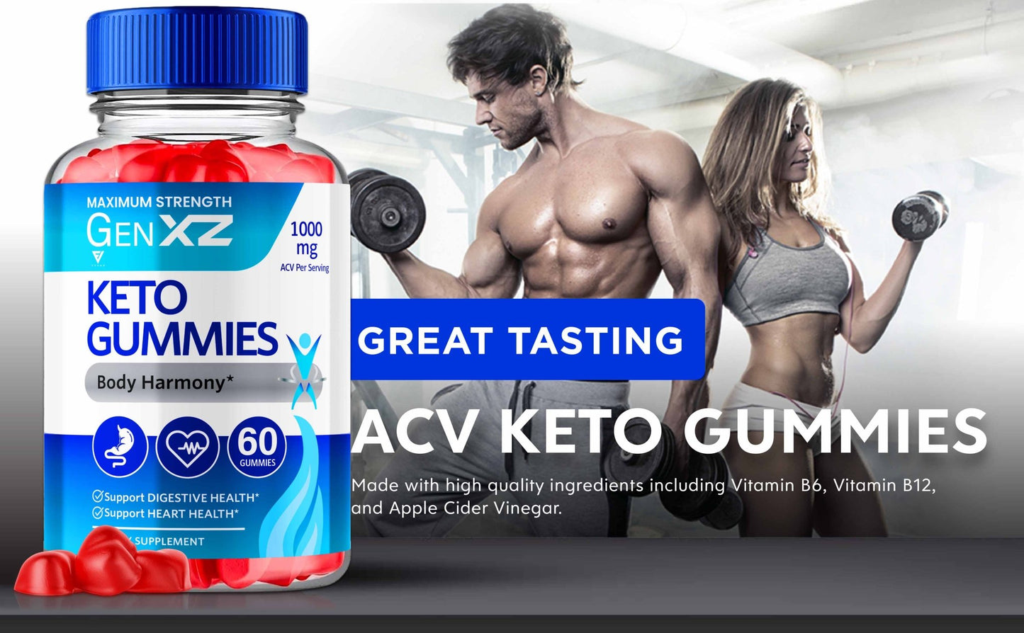 GenXZ - Keto ACV Gummies - Vitamin Place