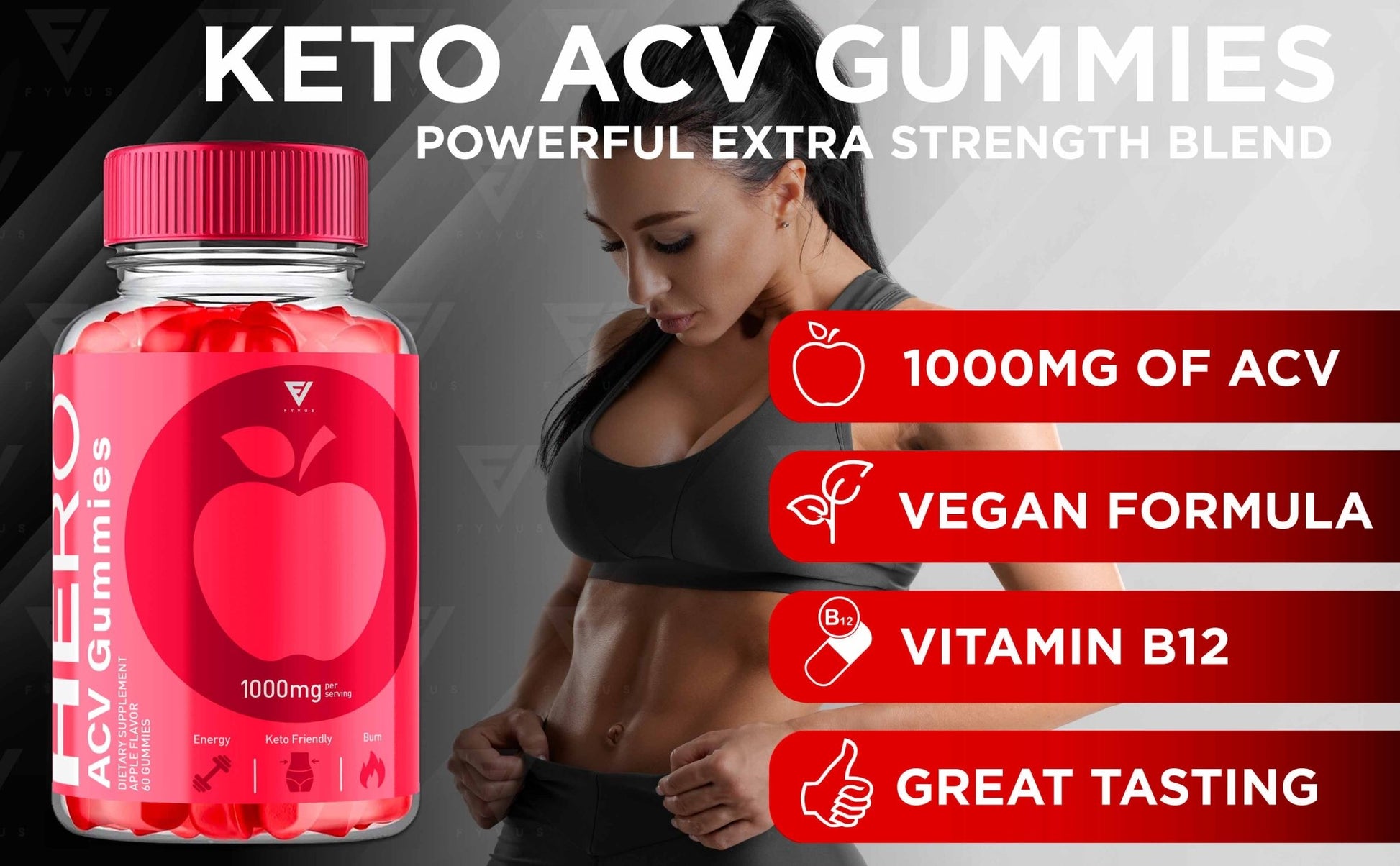 Hero - Keto ACV Gummies - Vitamin Place