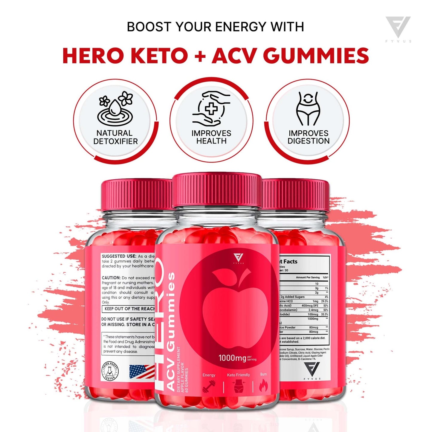 Hero - Keto ACV Gummies - Vitamin Place