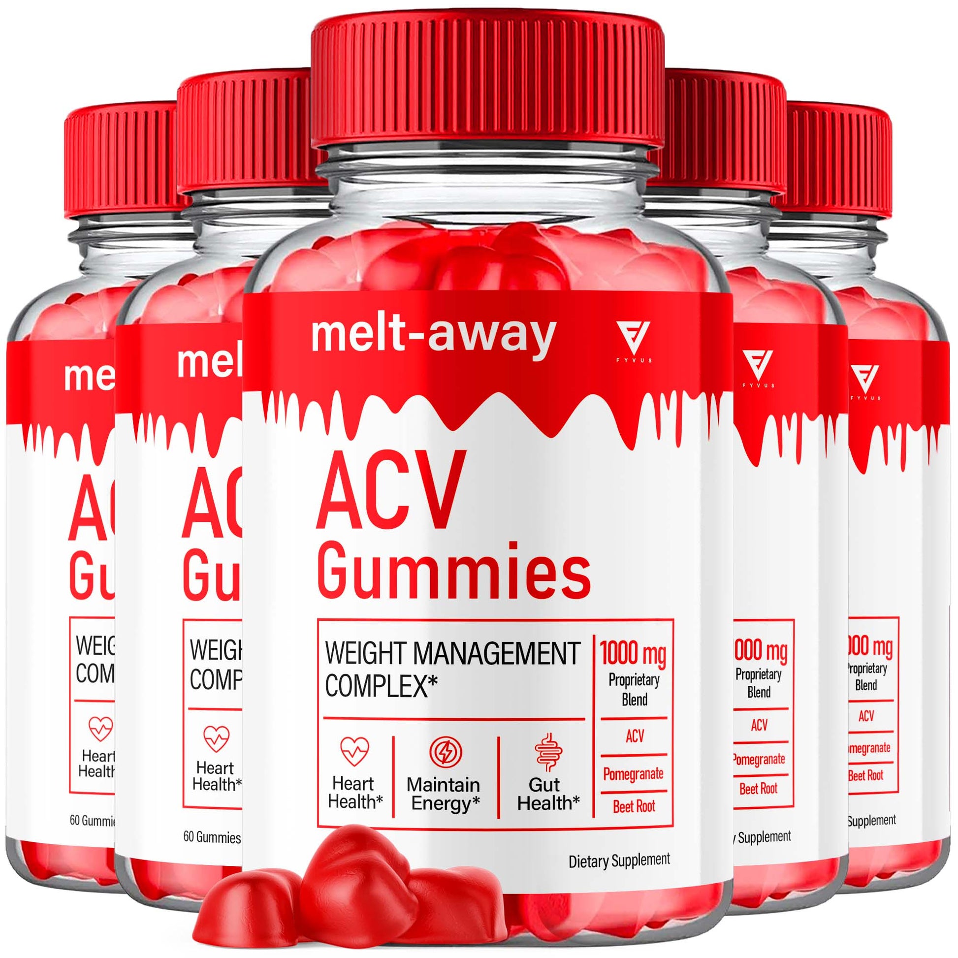 Melt-Away - Keto ACV Gummies - Vitamin Place