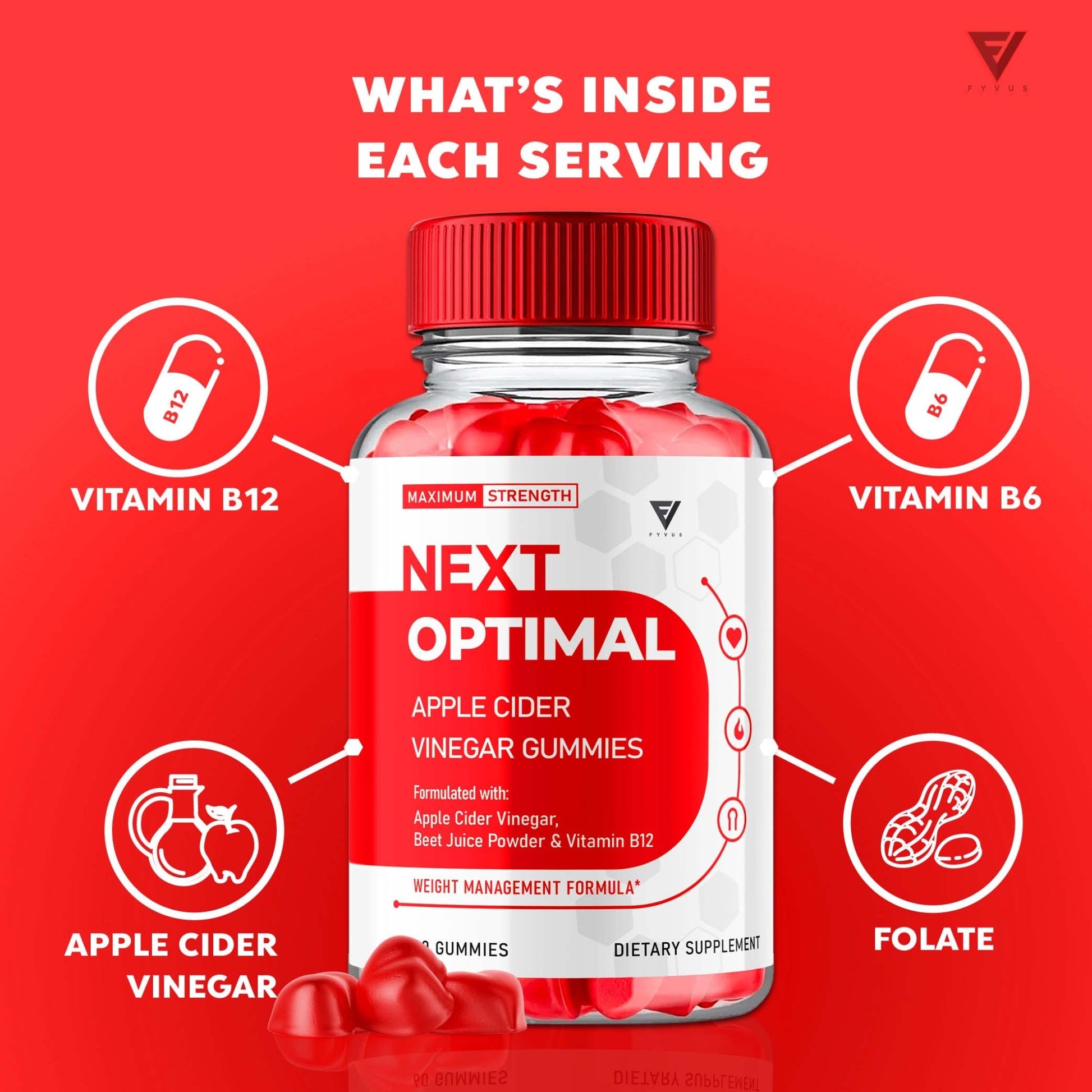 Next Optimal - Keto ACV Gummies - Vitamin Place