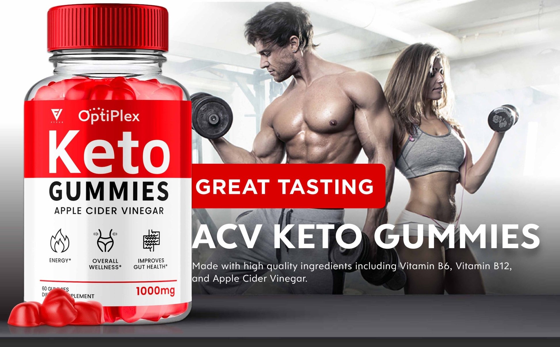 Optiplex - Keto ACV Gummies - Vitamin Place