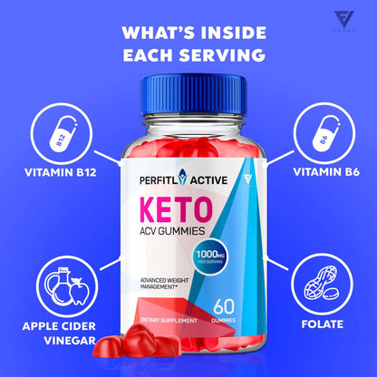 Perfitly Active - Keto ACV Gummies - Vitamin Place