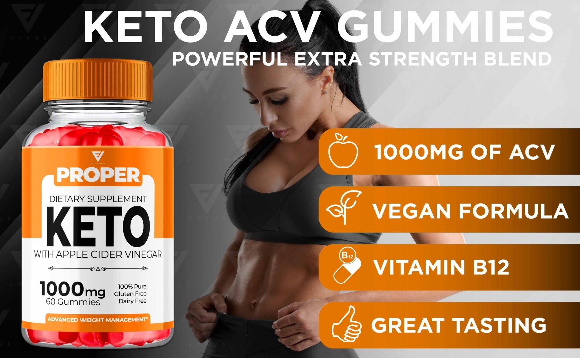 Proper - Keto ACV Gummies - Vitamin Place