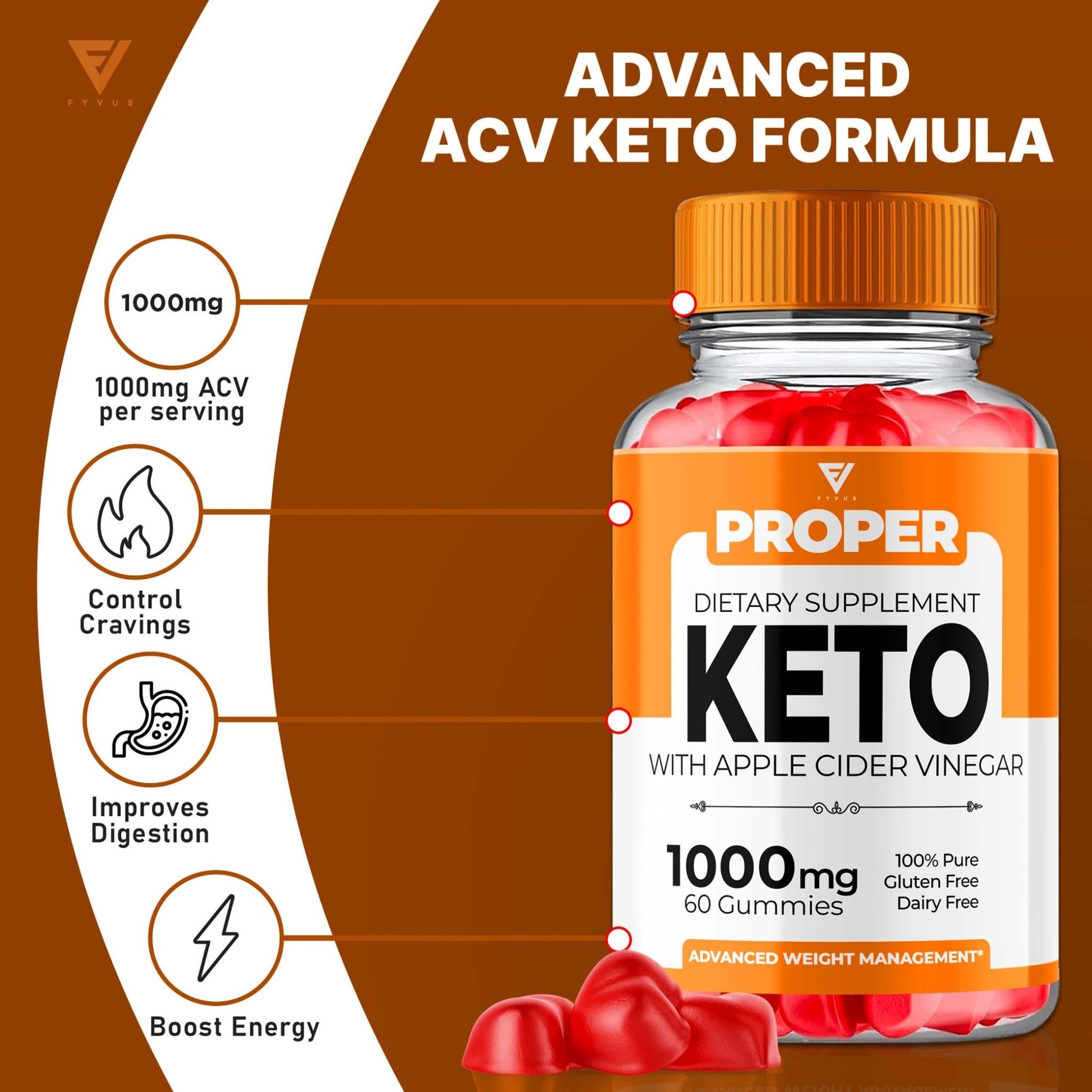 Proper - Keto ACV Gummies - Vitamin Place