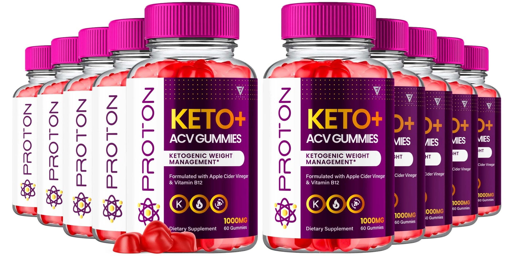 Proton - Keto ACV Gummies - Vitamin Place