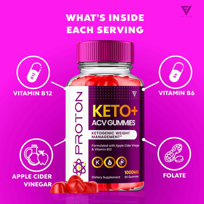 Proton - Keto ACV Gummies - Vitamin Place