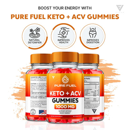 Pure Fuel - Keto ACV Gummies - Vitamin Place