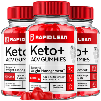Rapid Lean - Keto ACV Gummies - Vitamin Place