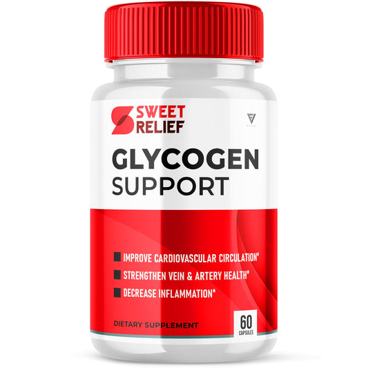 Sweet Relief Glycogen Support - Blood Health Capsules - Vitamin Place