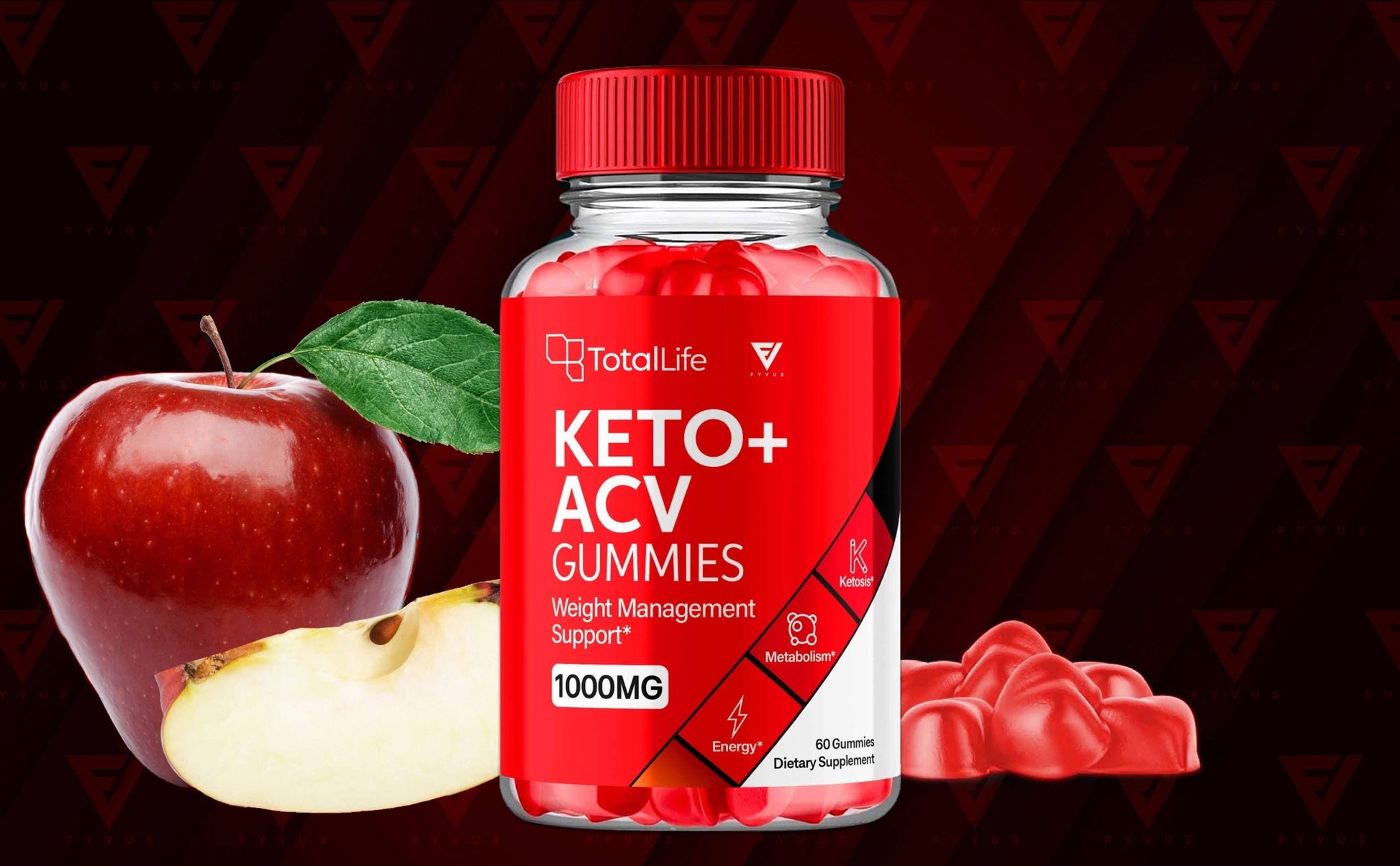 TotalLife - Keto ACV Gummies - Vitamin Place