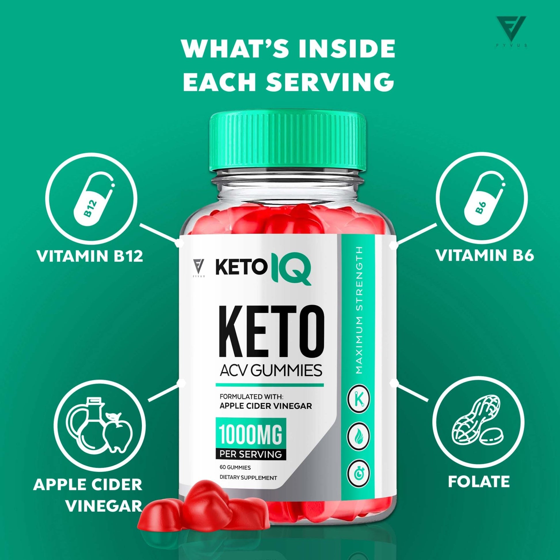 KetoIQ - Keto ACV Gummies - Vitamin Place