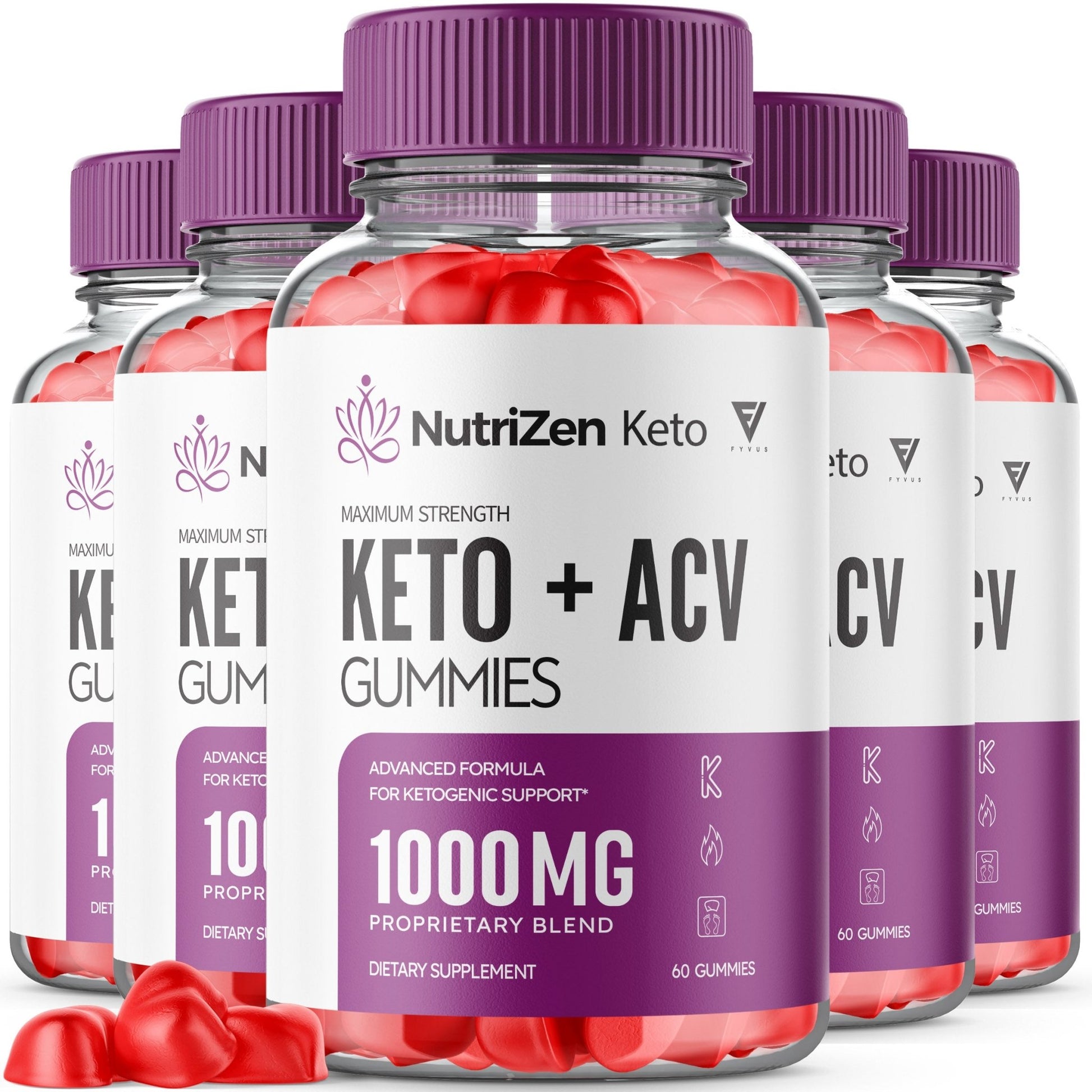 NutriZen Keto - Keto ACV Gummies - Vitamin Place